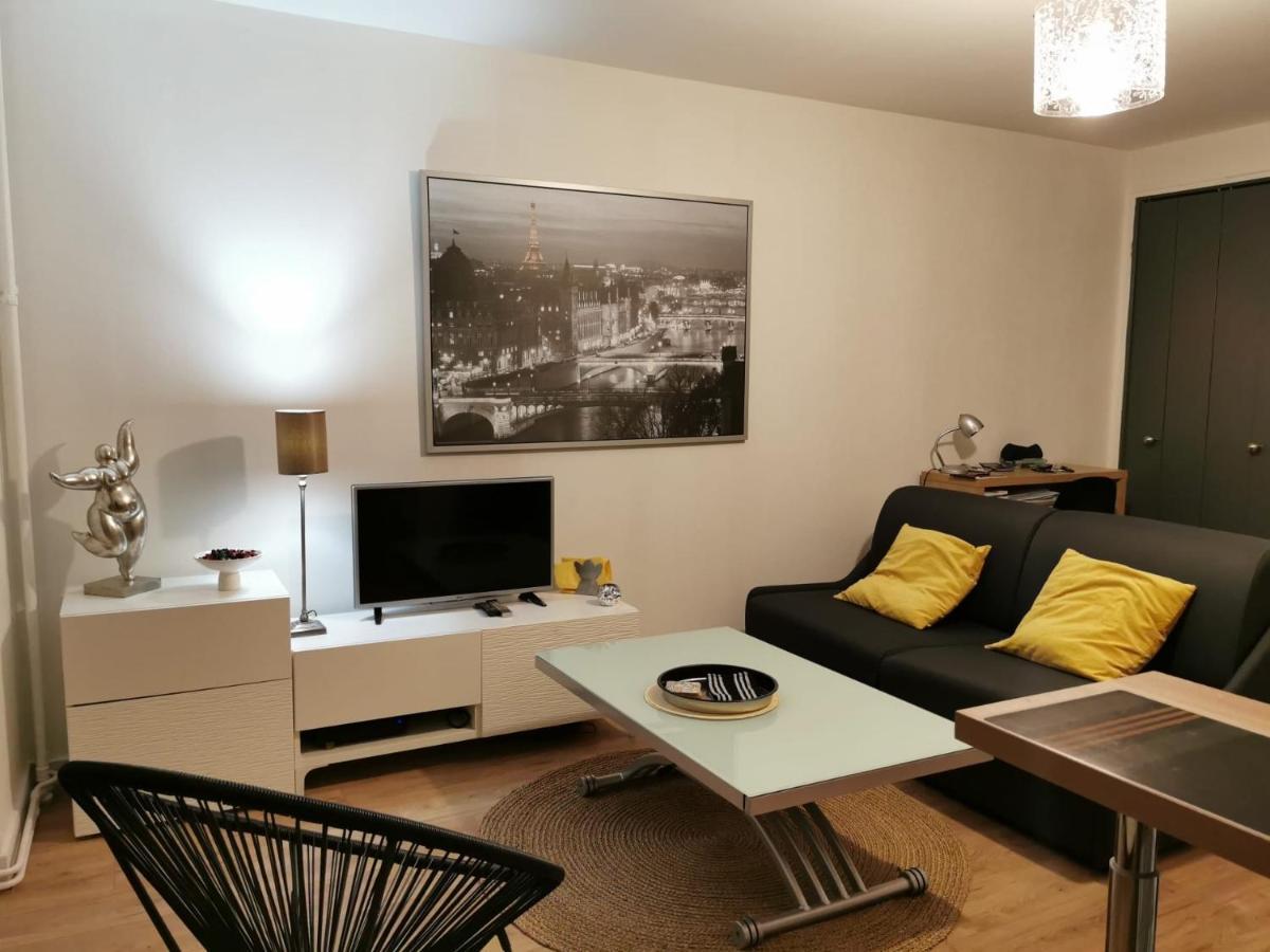 Apartamento Centre Reims Cathédrale avec balcon Exterior foto